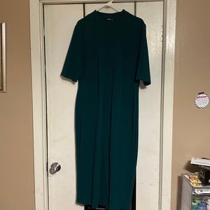 Shein Midi high neck dress